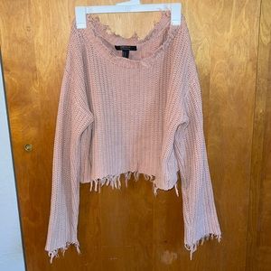 Forever 21 shagged cropped sweater. Size medium.